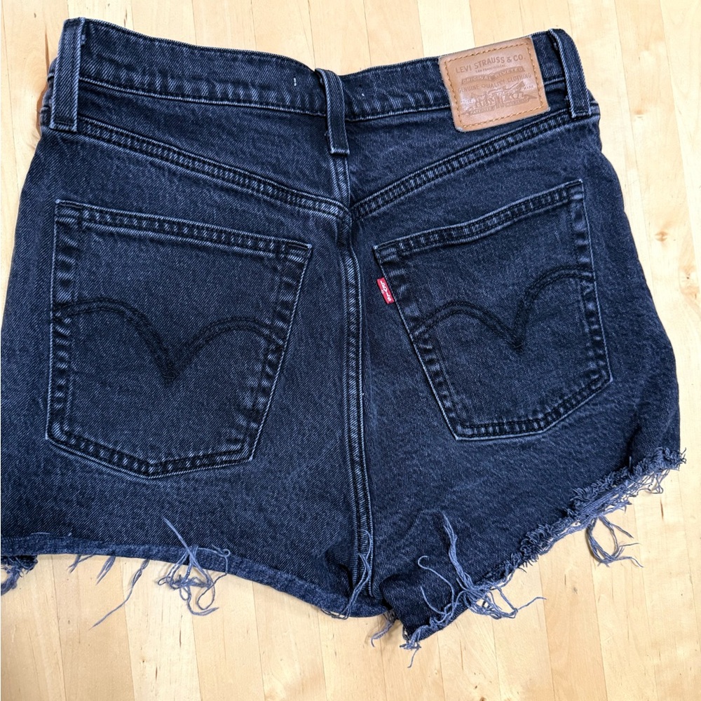 Levi's Women's Dark Blue Jean Shorts